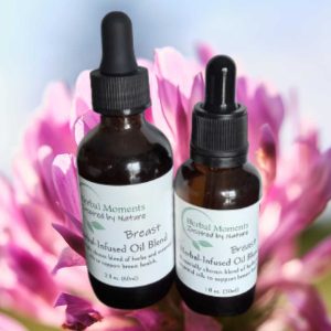 Herbal-Infused Breast Oil Blend