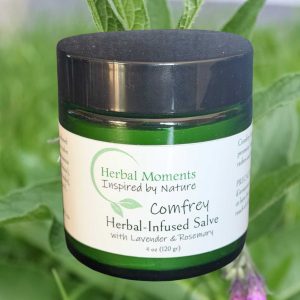 Comfrey Salve with Lavender and Rosemary